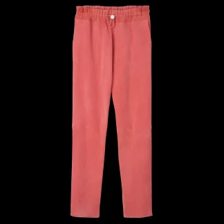 Gerade Hose aus Leder^Longchamp Sale