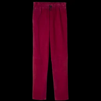 Gerade Hose aus Leder^Longchamp Cheap