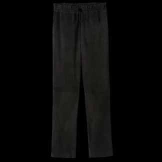 Gerade Hose aus Leder^Longchamp Clearance