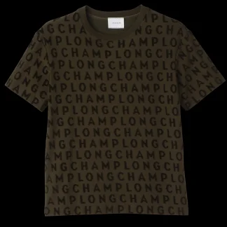 Großes T-Shirt mit Logo^Longchamp Fashion