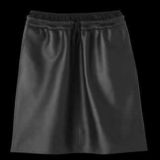 Kurzer Lederrock mit Gürtel-Patch^Longchamp Flash Sale