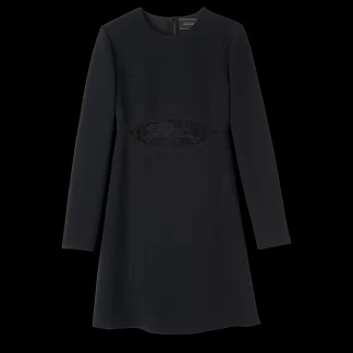 Kurzes Kleid mit Cut-Out mit Logo-Motiv^Longchamp Outlet