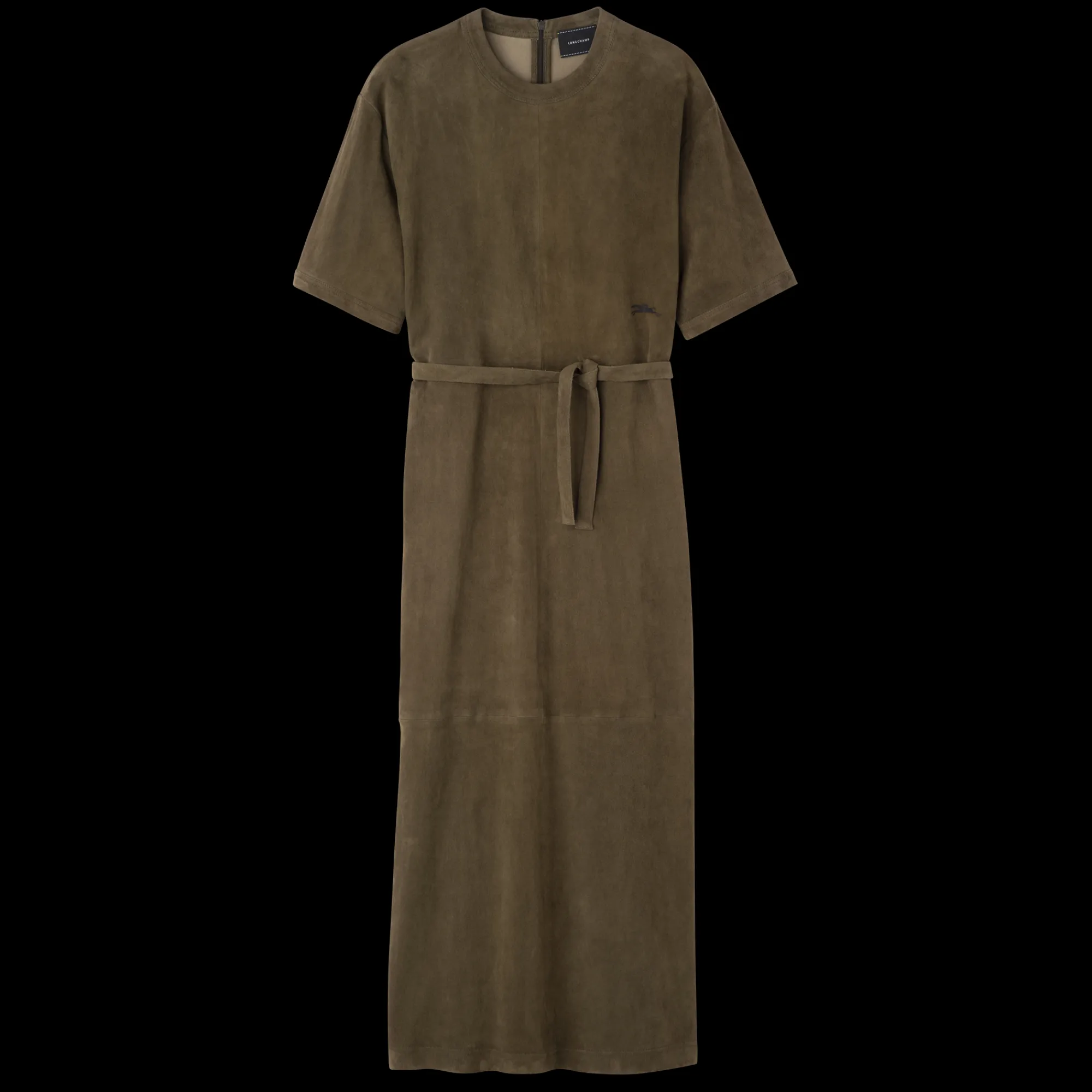 Langes Kleid aus Leder^Longchamp Cheap