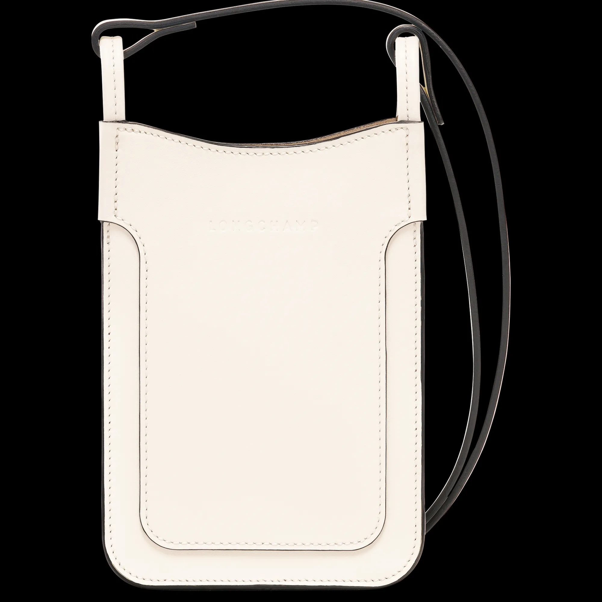 Mobiltelefon-Etui mit Lederbändchen^Longchamp New
