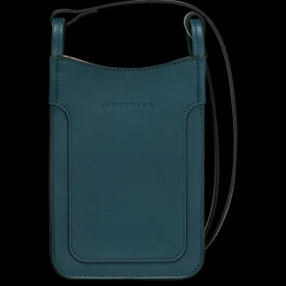 Mobiltelefon-Etui mit Lederbändchen^Longchamp Discount