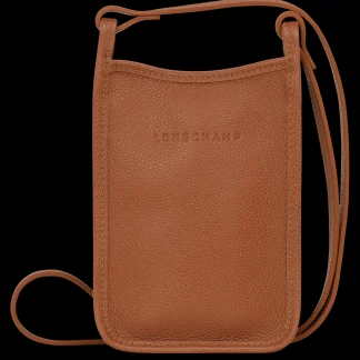 Mobiltelefon-Etui mit Lederbändchen^Longchamp Flash Sale