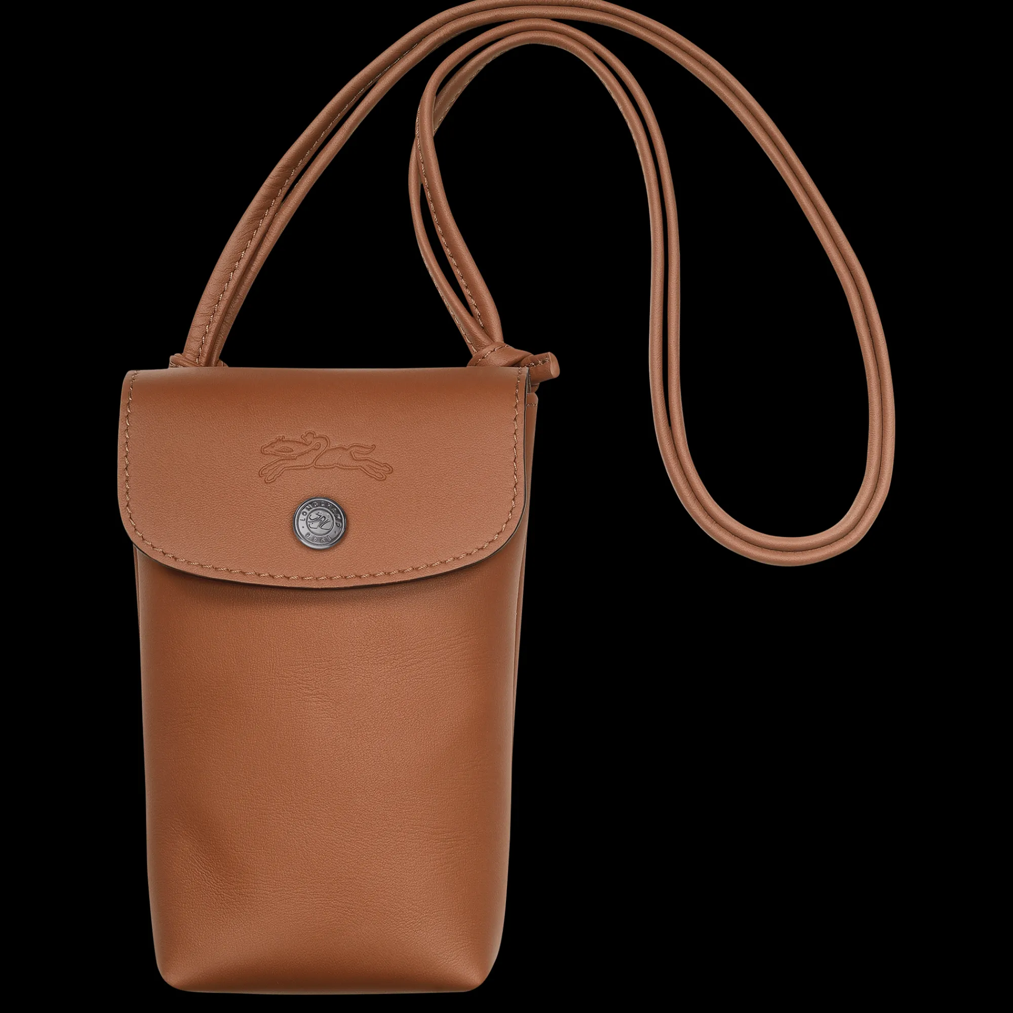 Mobiltelefon-Etui mit Lederbändchen^Longchamp Sale