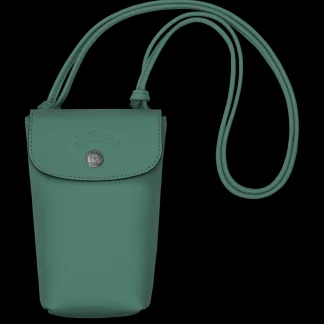 Mobiltelefon-Etui mit Lederbändchen^Longchamp Hot