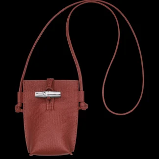 Mobiltelefon-Etui mit Lederbändchen^Longchamp Online