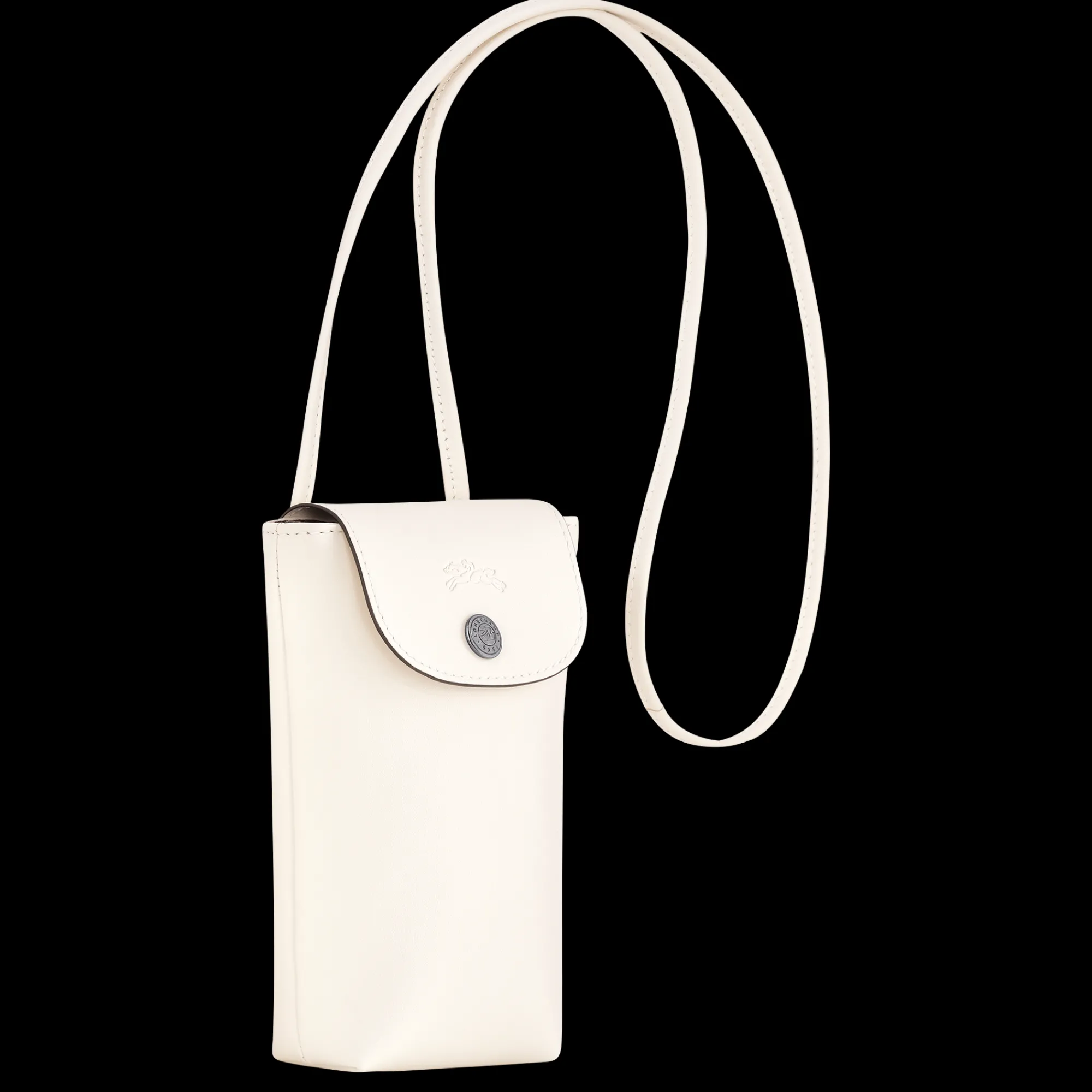 Mobiltelefon-Etui mit Lederbändchen^Longchamp Cheap