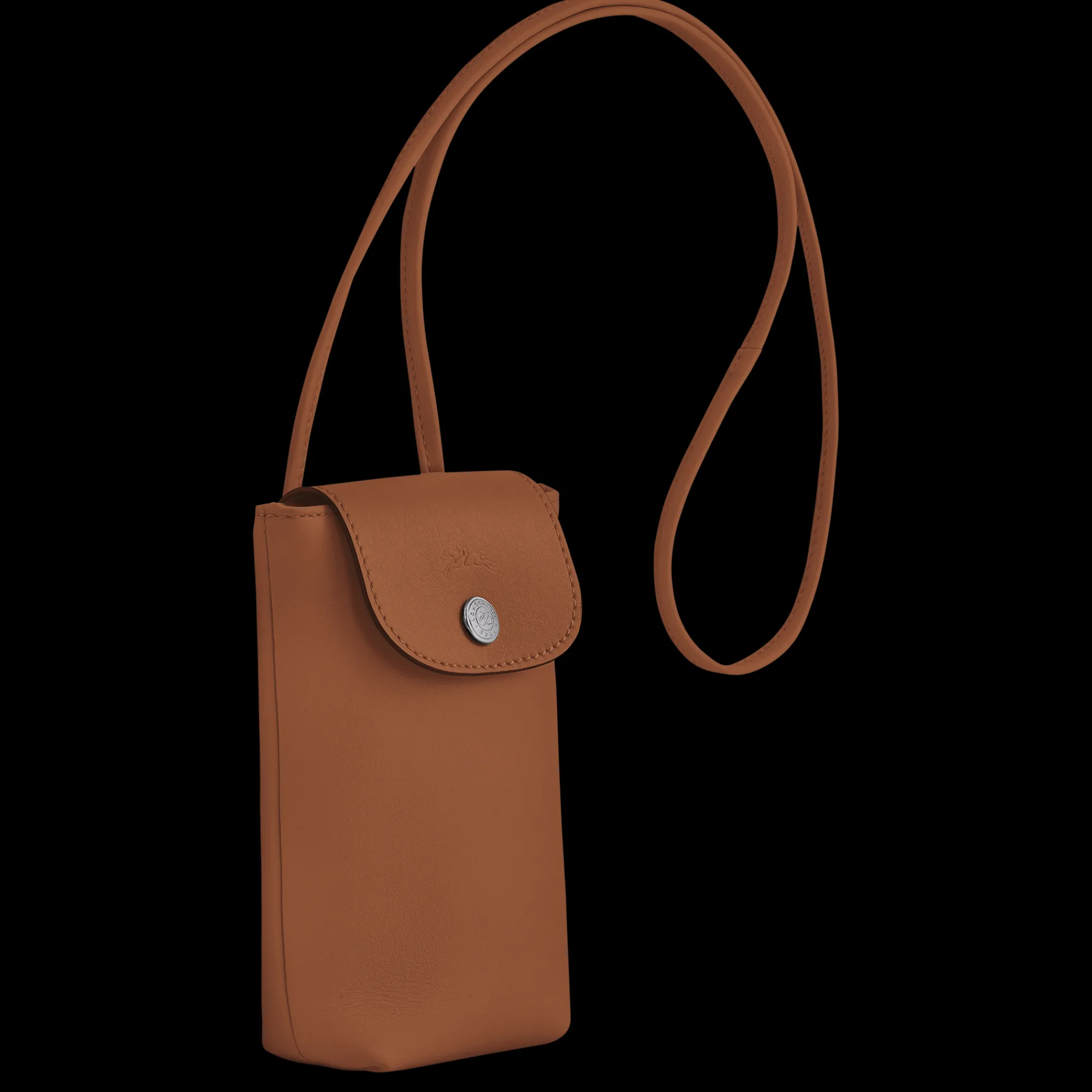 Mobiltelefon-Etui mit Lederbändchen^Longchamp Sale