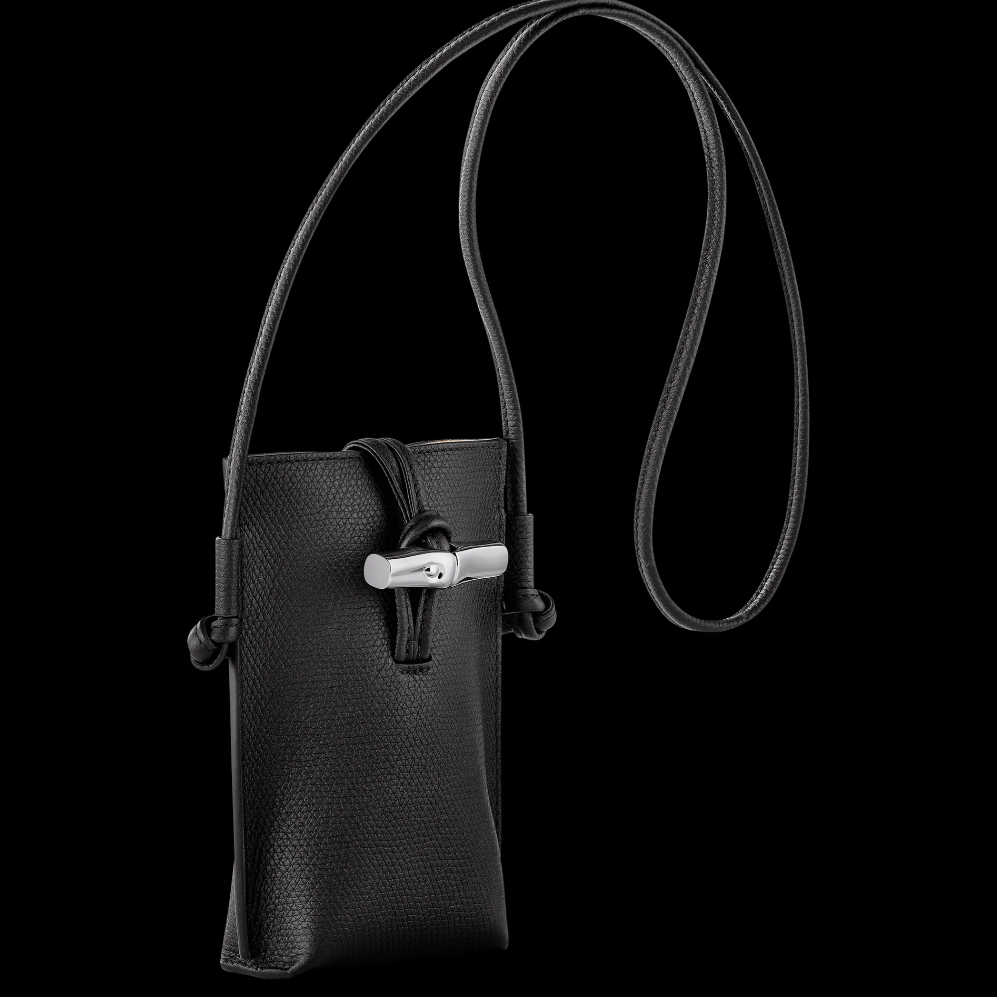 Mobiltelefon-Etui mit Lederbändchen^Longchamp Sale