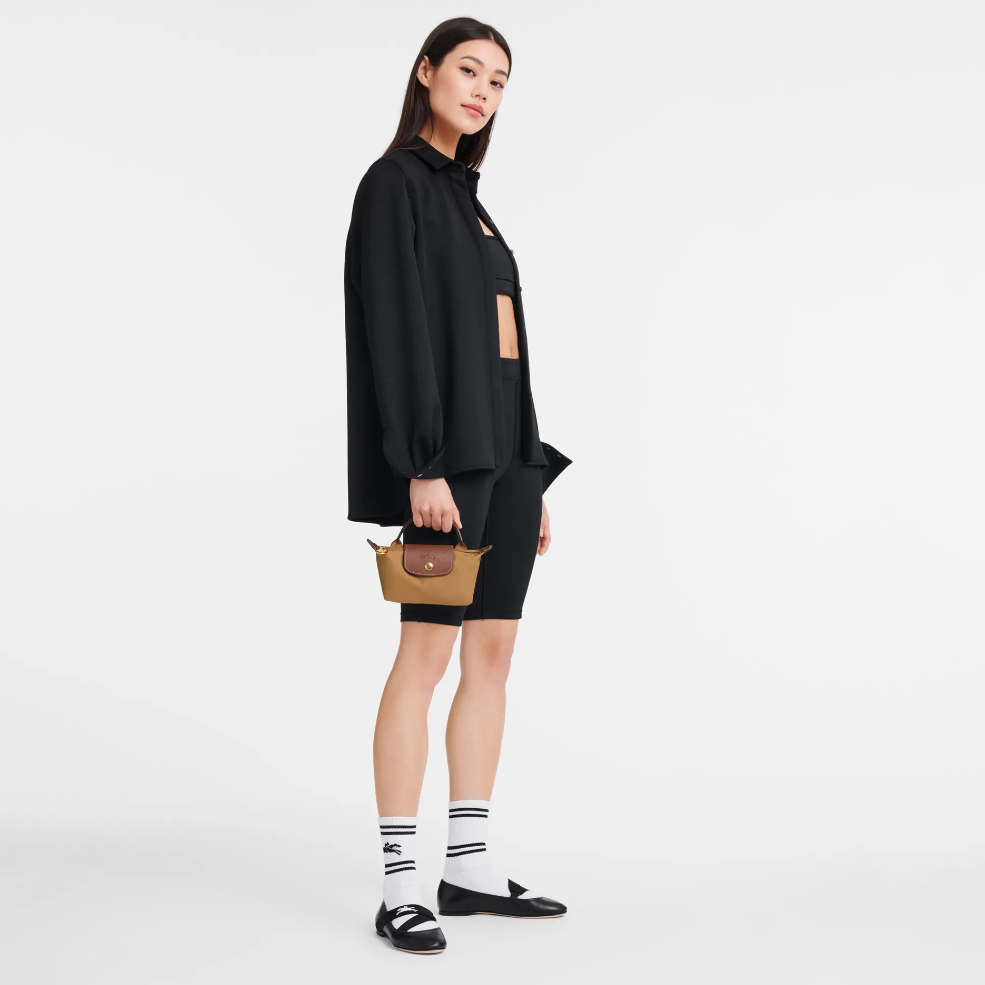 Pochette mit Henkel^Longchamp Hot