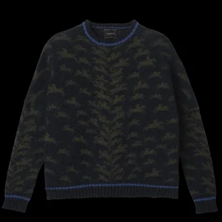 Pullover mit Rundhalsausschnitt^Longchamp Cheap