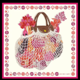 Seidenschal 70^Longchamp New