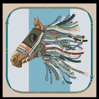Seidenschal 90^Longchamp Best