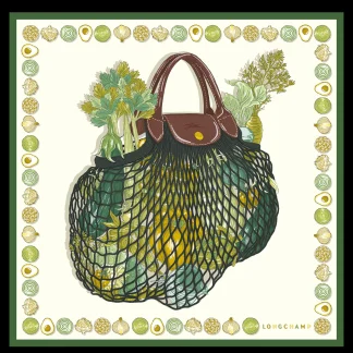 Seidenschal 70^Longchamp Flash Sale