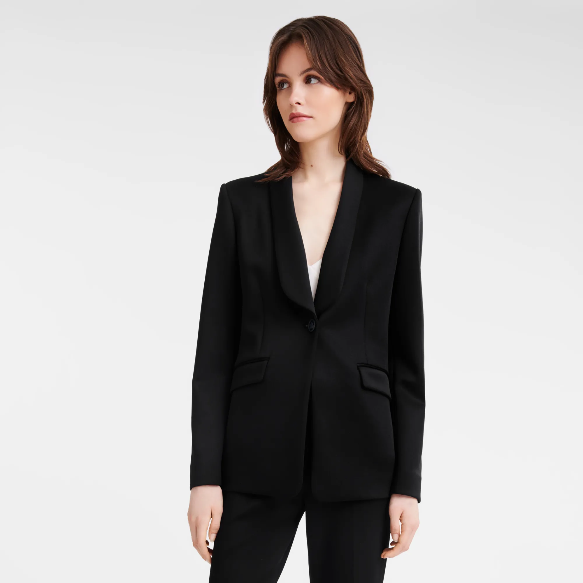 Taillierte Jacke^Longchamp Cheap