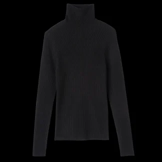 Taillierter Pullover mit hohem Kragen^Longchamp Discount